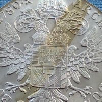 Сребърна монета Австрия талер 1780г. Мария Терезия от Хабсбург 40382 , снимка 3 - Нумизматика и бонистика - 42755861