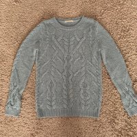Дамска блуза (пуловер), размер XS-S, снимка 1 - Блузи с дълъг ръкав и пуловери - 39311483