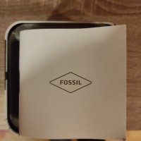 Часовник Fossil с верижка от инокс, снимка 3 - Мъжки - 39285243