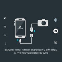 Портативен ендоскоп, бороскоп за диагностика на автомобили, USB камера за смартфони с Android, снимка 3 - Камери - 37589298