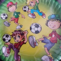 Футбол Спорт Гол футболна топка 8 бр големи парти чинии чинийки картинени, снимка 2 - Чинии - 40474594