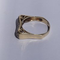 Златен пръстен 2.4гр 14к, снимка 8 - Пръстени - 36690633