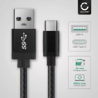 Type C USB-C кабел - 1м и 2м, снимка 2 - USB кабели - 31253430
