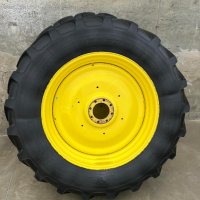 Гуми + Джанти 2бр. Firestone 420/85R38 (N01027), снимка 1 - Селскостопанска техника - 44255311