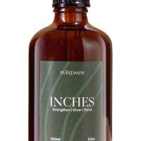 Inches - Унисекс 100% натурално масло за растеж на коса/брада, (100ml), снимка 1 - Продукти за коса - 42824130