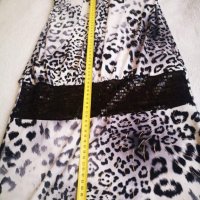 Тигрова рокля, S размер, снимка 9 - Рокли - 27864357