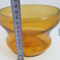 стъклени чаши чашки и гарафа  цветно стъкло, снимка 11 - Антикварни и старинни предмети - 36017199