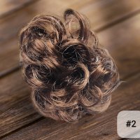 Кок коса с ластик - небрежен кок. Изкуствен косъм., снимка 3 - Аксесоари за коса - 40660934