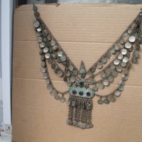Стар сребърен накит, снимка 1 - Антикварни и старинни предмети - 44403691