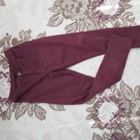 Дамски бордо панталон, снимка 1 - Панталони - 31910469