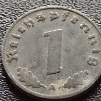 Две монети 1 райхспфенинг 1940г. Трети райх с СХВАСТИКА редки за КОЛЕКЦИЯ 3682, снимка 10 - Нумизматика и бонистика - 40637877