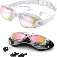 Нови Унисекс очила за плуване с UV защита, против мъгла и без течове, снимка 1 - Водни спортове - 40593723