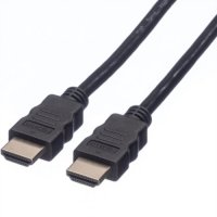 Кабел HDMI M - HDMI M Roline 11.04.5542 Черен, 2м HDMI M to HDMI M High Speed, снимка 2 - Кабели и адаптери - 31370682