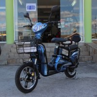 Електрически СКУТЕР-ВЕЛОСИПЕД MaXmotors EBZ16 500W - BLUE, снимка 2 - Мотоциклети и мототехника - 42255979