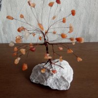 Дърво на живота, късмета, любовта от естествени камъни. Фън Шуй. , снимка 8 - Декорация за дома - 16388161