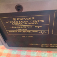 Pioneer M 6500 грамофон, касетен дек, радио и стерео усилвател , снимка 13 - Ресийвъри, усилватели, смесителни пултове - 36437067