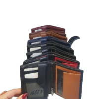 Мъжко портмоне в различни цветове от естествена кожа, снимка 3 - Портфейли, портмонета - 44535011