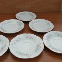  Порцелан чехословакия чинии чинийки, снимка 2 - Антикварни и старинни предмети - 30467587