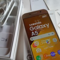 Samsung A5 2017/32gb Златен и черен, снимка 3 - Samsung - 39440663