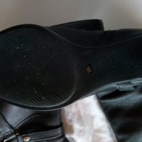 Ботуши Prada, размер 38.5, черни, 100% естествена кожа, снимка 3 - Дамски ботуши - 42090728