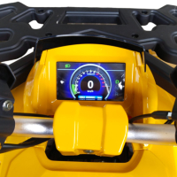 ATV на бензин 200 кубика Shark Motors - Yellow, снимка 6 - Мотоциклети и мототехника - 44776531