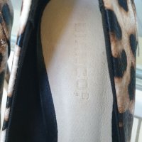Леопардови високи обувки № 37, снимка 10 - Дамски обувки на ток - 30084781