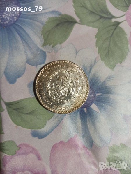 Сребърна монета Мексико, снимка 1