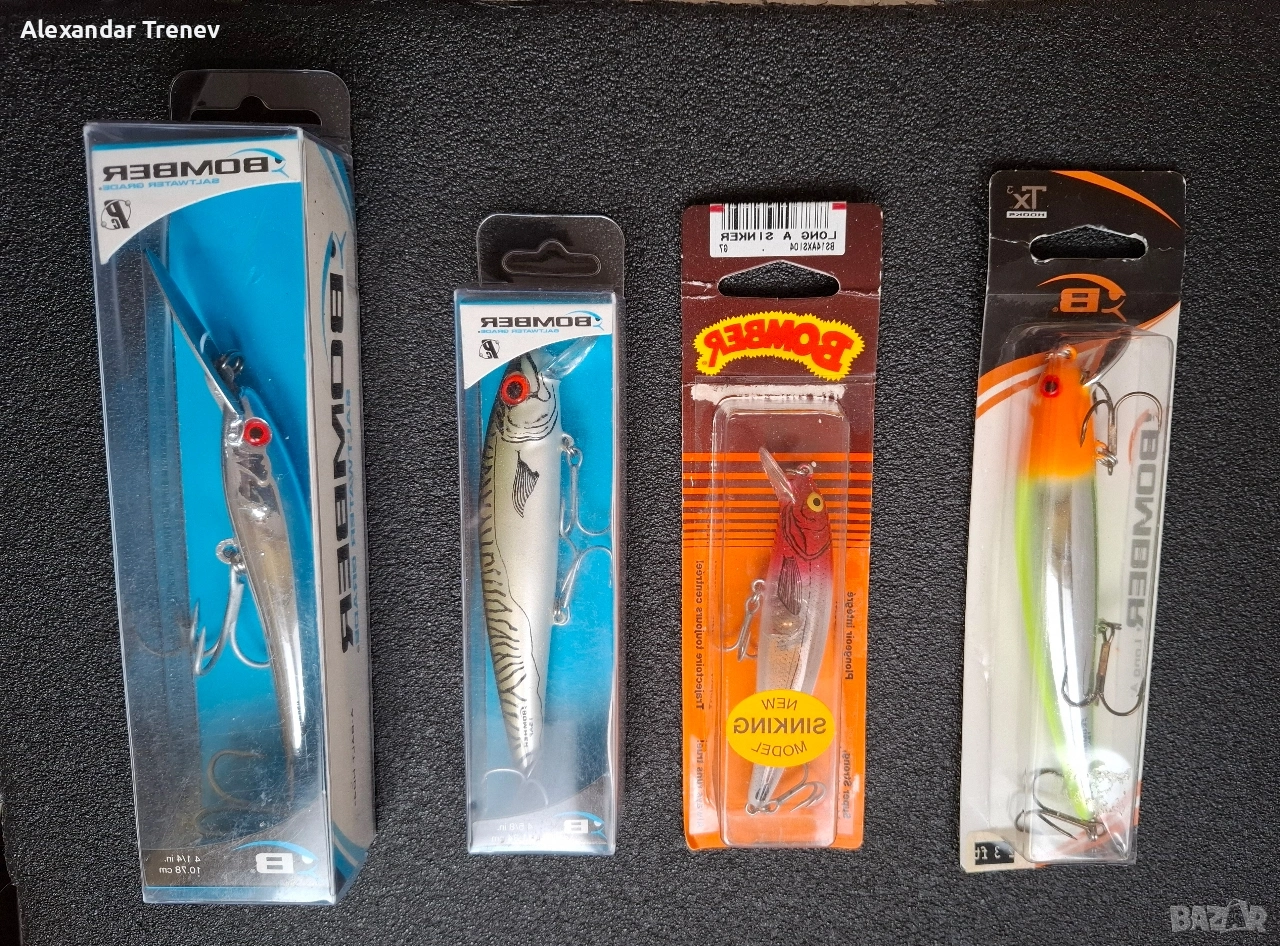 Морски воблери BOMBER, снимка 1