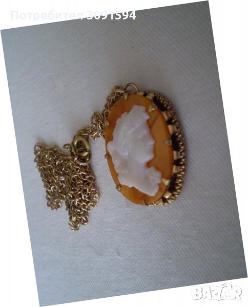 Медальон Камея от целуид 1960г –1970г, снимка 1