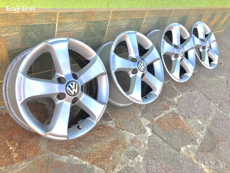 16 джанти 5x112 VW Golf Mk5 MK6 Mk7 Beetle Passat Caddy Touran Sharan Jetta 5х112 Оригинал, снимка 1