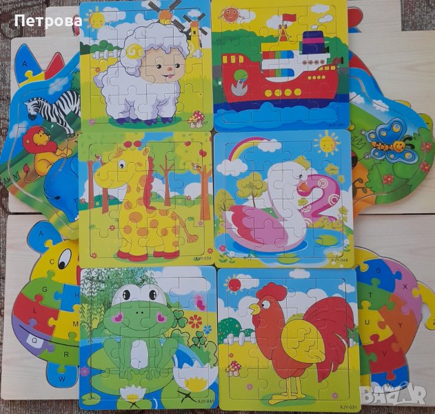 Дървени пъзели в отлично състояние , снимка 1