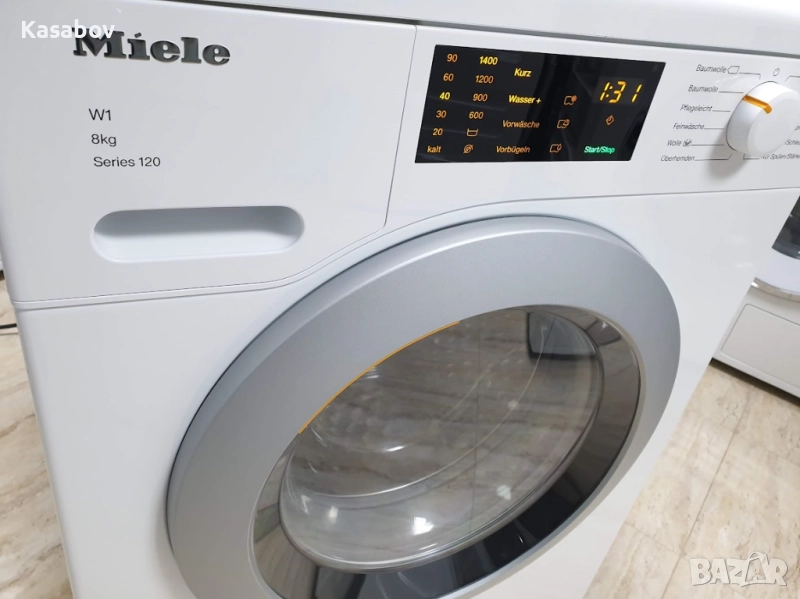 Miele W1 Serie 120 Classic Пералня Миеле 12м Гаранция, снимка 1