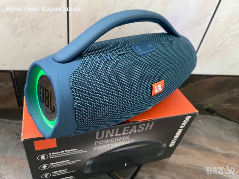 Bluetooth JBL BOOMBOX колонка с мощен БАС, снимка 1