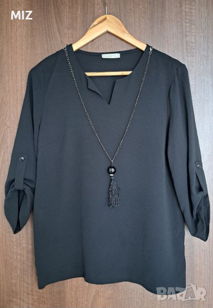 FAVORI Дамска блуза с колие-размер М, снимка 1