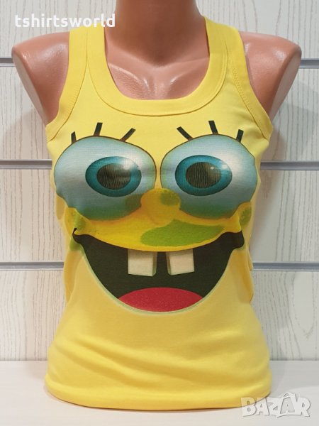 Нов дамски потник с дигитален печат Спондж боб, снимка 1