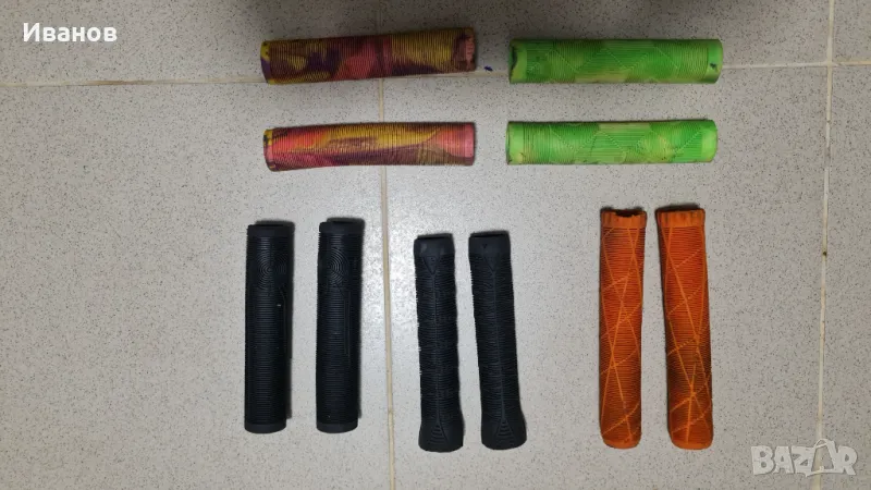 Силиконови дръжки за тротинетки , снимка 1