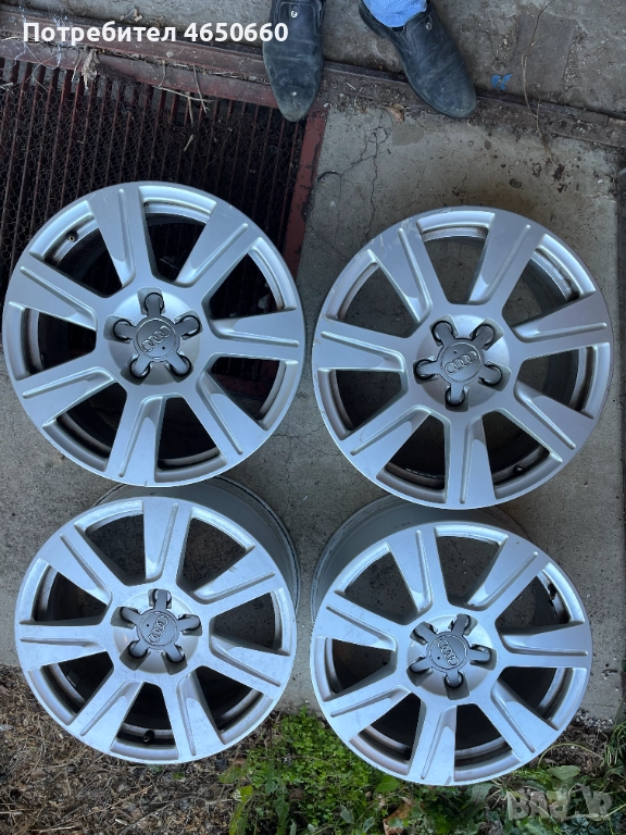 17 цолови алуминиеви джанти за Ауди (Audi), снимка 1