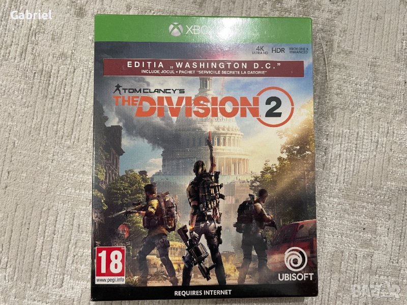 Нова! Tom Clancy’s The Division 2 Washington D.C. Deluxe Edition Xbox One, снимка 1