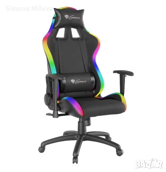 Стол, Genesis Gaming Chair Trit 500 RGB Black, снимка 1