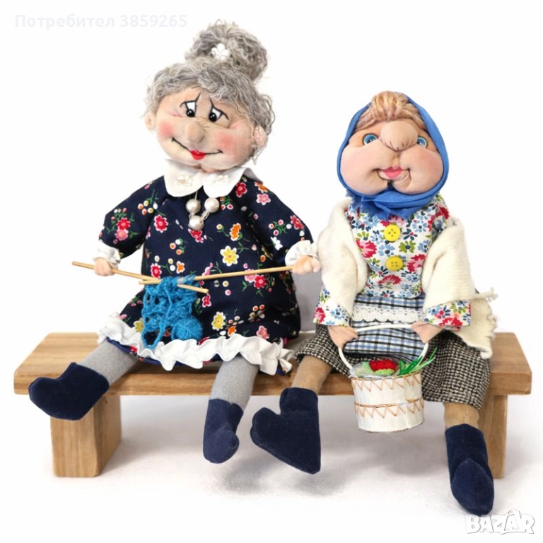 Кукла Баба Марта. Ръчна изработка., снимка 1