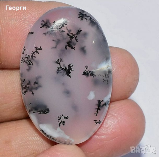 41,90 Ct натурален Африкански Дендрит Опал кабошон, снимка 1