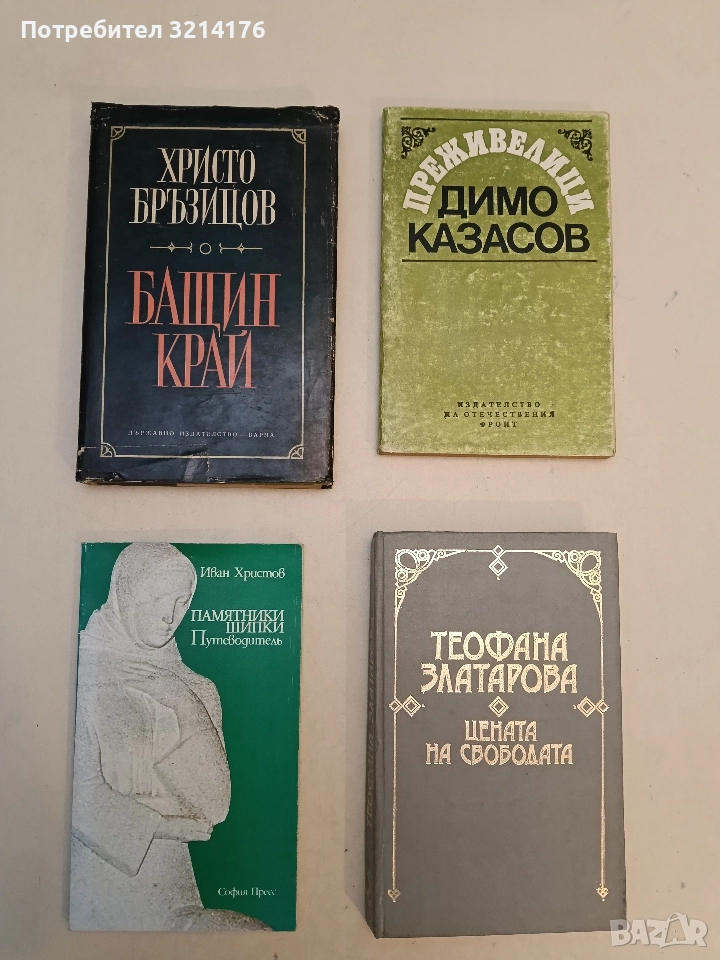 Бащин край. Хроника - Христо Д. Бръзицов, снимка 1