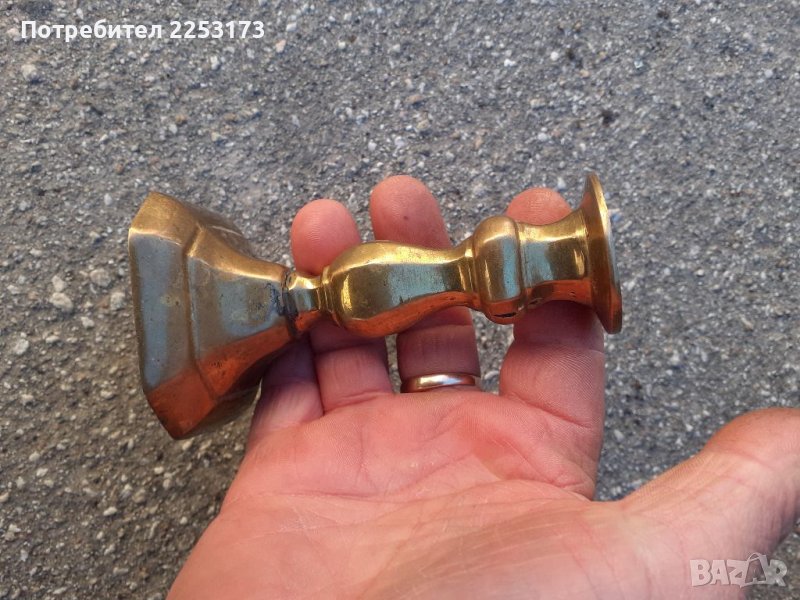 Месингов свещник, снимка 1