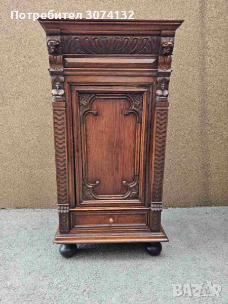Уникален шкаф с дърворезба, снимка 1