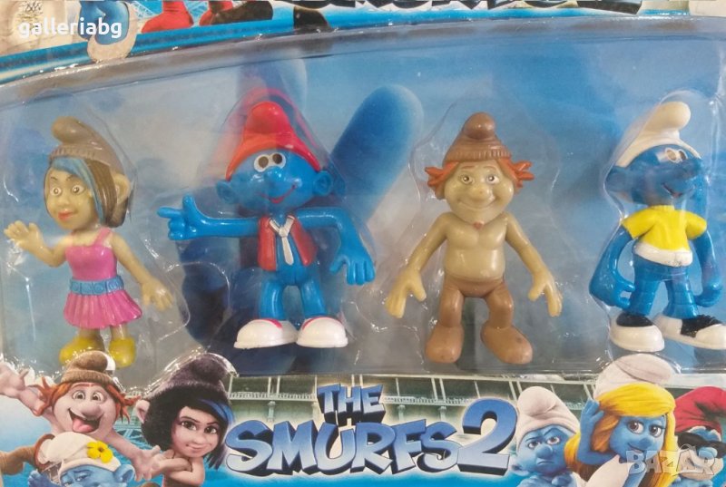 Комплект с фигурки на Смърфовете (The Smurfs), снимка 1