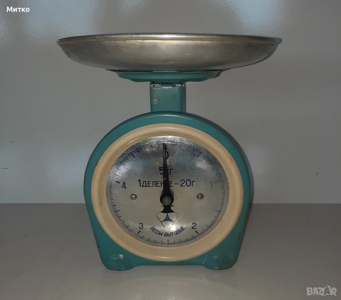 Ретро кантар за измерване на продукти до 5 кг., снимка 1