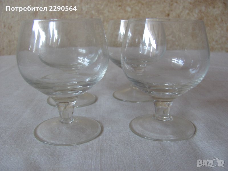 Чаши на столче малки - 4 броя, снимка 1