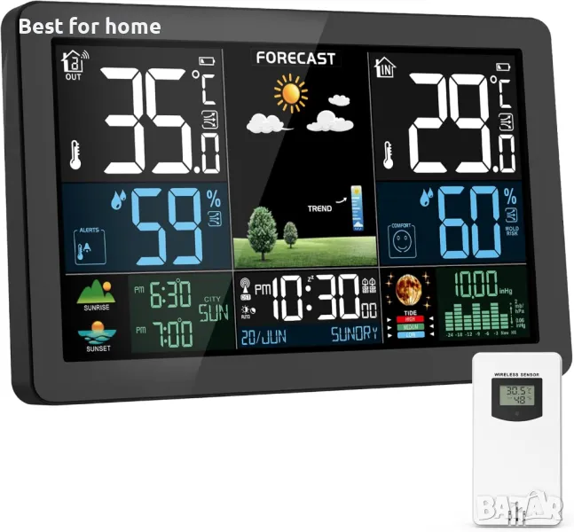 Безжична метеорологична станция Brataste, снимка 1