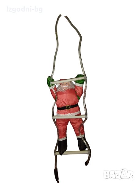 Катерещ се по светеща LED стълба Дядо Коледа - 145 см! Все още налична сега (преди празниците), снимка 1