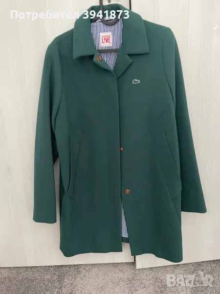 Стилен тренч Lacoste, снимка 1